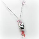 Jar Of Hearts Necklace- Glitter Necklace-bottle..